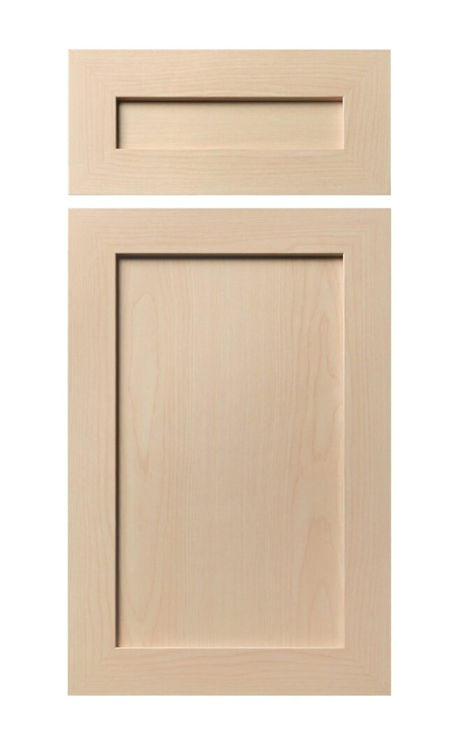 756 Natural Maple door on white background